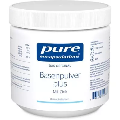 PURE ENCAPSULATIONS Base em pó plus Pure 365 Plv., 200 g