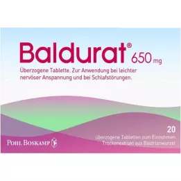 BALDURAT Comprimidos revestidos por película, 20 unidades