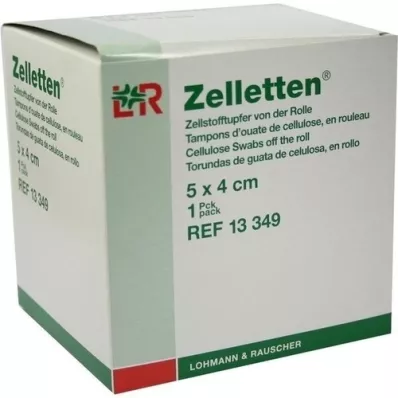 ZELLETTEN Cotonete em rolo não estéril de 4x5 cm, 300 unidades ZELLETTEN Cotonete em rolo não estéril de 4x5 cm, 300 unidades