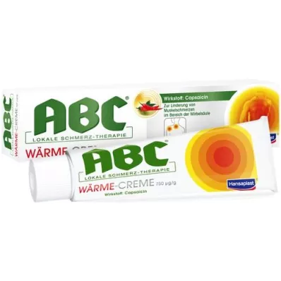 ABC Creme térmico Capsicum Hansaplast med, 50 g ABC Creme térmico Capsicum Hansaplast med, 50 g