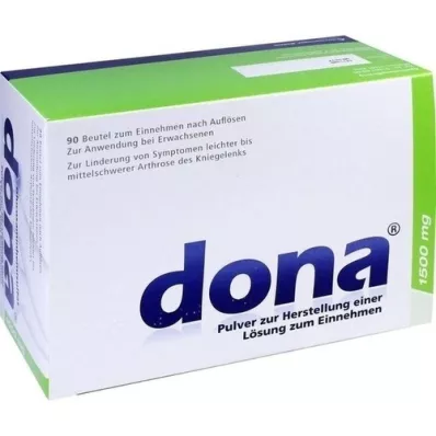 DONA Saco de ingestão de 1500 mg Plv.z.Her.e.Lsg.z., 90 unidades DONA Saco de ingestão de 1500 mg Plv.z.Her.e.Lsg.z., 90 unidades