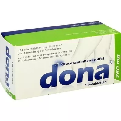 DONA Comprimidos revestidos por película de 750 mg, 180 unidades DONA Comprimidos revestidos por película de 750 mg, 180 unidades