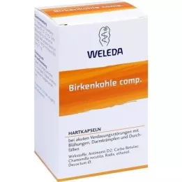 BIRKENKOHLE comp. Cápsulas duras, 50 unidades