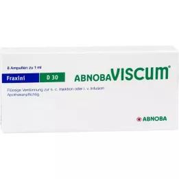 ABNOBAVISCUM Fraxini D 30 ampolas, 8 unid
