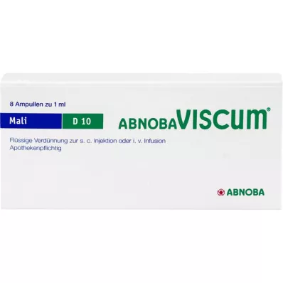 ABNOBAVISCUM Mali D 10 ampolas, 8 unid ABNOBAVISCUM Mali D 10 ampolas, 8 unid