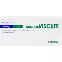 ABNOBAVISCUM Crataegi D 10 ampolas, 8 unid