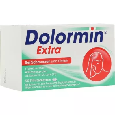 DOLORMIN comprimidos revestidos por película extras, 50 unidades