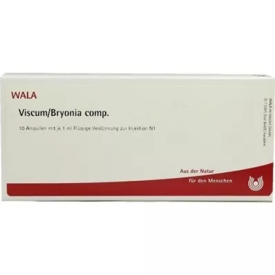 VISCUM/BRYONIA comp. ampolas, 10X1 ml VISCUM/BRYONIA comp. ampolas, 10X1 ml