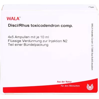 DISCI/Rhus toxicodendron comp.ampolas, 20X10 ml DISCI/Rhus toxicodendron comp.ampolas, 20X10 ml