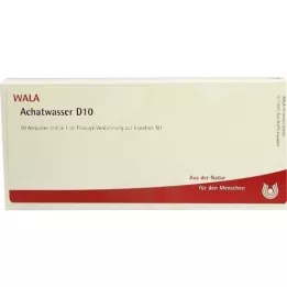 ACHATWASSER D 10 ampolas, 10X1 ml