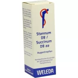 STANNUM D 8 succinum D 8 colírio aa, 10 ml