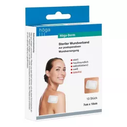 HÖGA-DERM Gesso esterilizado 70x100 mm, 10 pcs