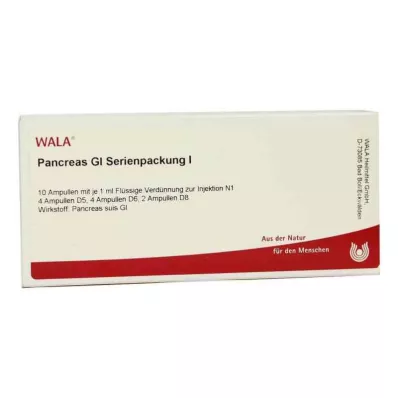 PANCREAS GL Embalagem de série 1 ampola, 10X1 ml