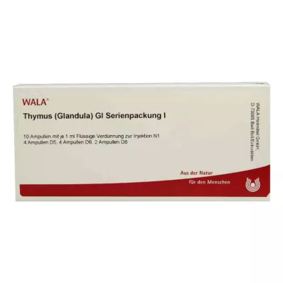 THYMUS GLANDULA GL Embalagem de série 1 ampola, 10X1 ml