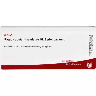 REGIO substantiae nigrae GL Embalagem em série ampolas, 10X1 ml