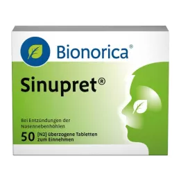 SINUPRET Comprimidos revestidos, 50 unidades