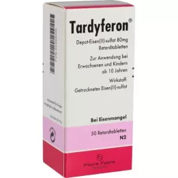 TARDYFERON Comprimidos de libertação prolongada, 50 unidades
