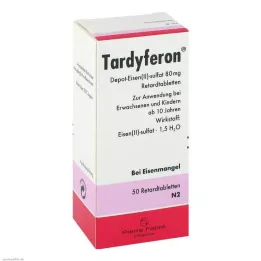 TARDYFERON Comprimidos de libertação prolongada, 50 unidades