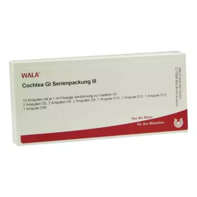 COCHLEA GL Embalagem de série 3 ampolas, 10X1 ml