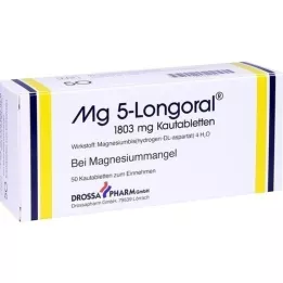 MG 5 LONGORAL Comprimidos para mastigar, 50 unidades
