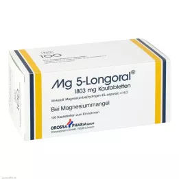 MG 5 LONGORAL Comprimidos para mastigar, 100 unidades