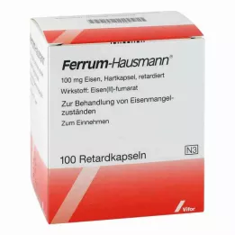 FERRUM HAUSMANN Cápsulas de libertação prolongada, 100 unid