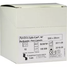 AMBIX Safe-Can Portpunkt.Kan.22 Gx25 mm dobrado, 10 unid