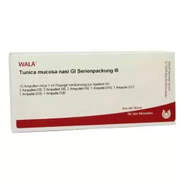 TUNICA mucosa nasi GL Embalagem em série 3 ampolas, 10X1 ml