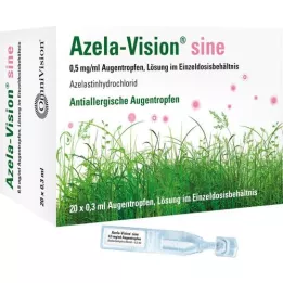 AZELA-Vision sine 0,5 mg/ml oftálmico, dose única, 20X0,3 ml