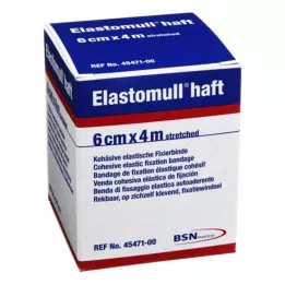 ELASTOMULL ligadura de fixação adesiva 6 cmx4 m, 1 pc