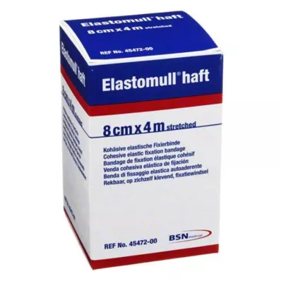 ELASTOMULL ligadura de fixação adesiva 8 cmx4 m, 1 pc