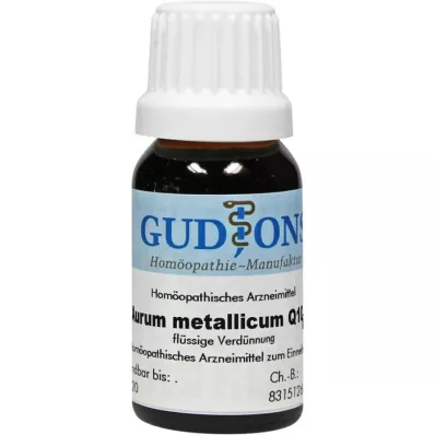 AURUM METALLICUM Solução Q 10, 15 ml