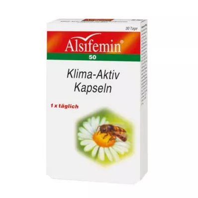 ALSIFEMIN 50 Climate-Active with Soya 1x1 Capsules, 30 cápsulas ALSIFEMIN 50 Climate-Active with Soya 1x1 Capsules, 30 cápsulas