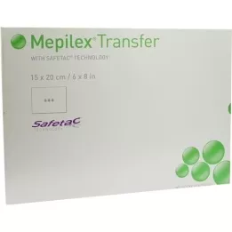 MEPILEX Compressa de espuma de transferência 15x20 cm estéril, 5 peças