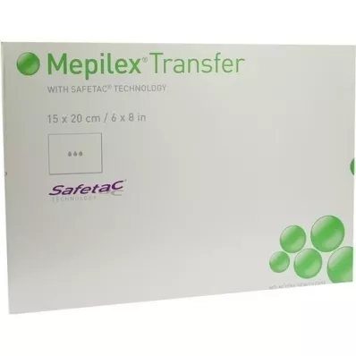 MEPILEX Compressa de espuma de transferência 15x20 cm estéril, 5 peças