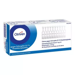 OTRIVEN Pipeta de dose única para gotas nasais a 0,1%, 40X0,3 ml