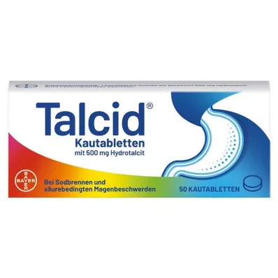 TALCID Comprimidos mastigáveis, 50 unidades TALCID Comprimidos mastigáveis, 50 unidades