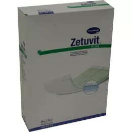ZETUVIT Compressa absorvente extra-forte Plus, estéril 20x25 cm, 10 unid
