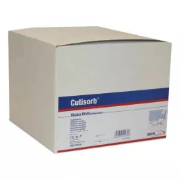 CUTISORB Pensos absorventes não esterilizados 10x10 cm, 100 unidades