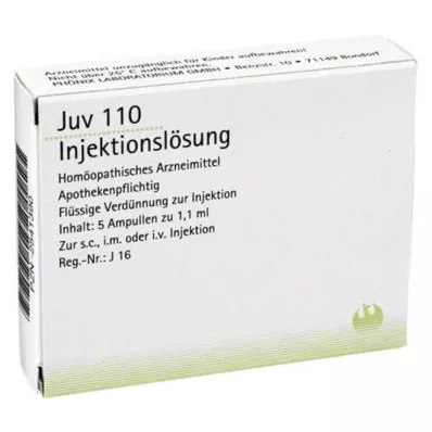 JUV 110 ampolas, 5X1,1 ml