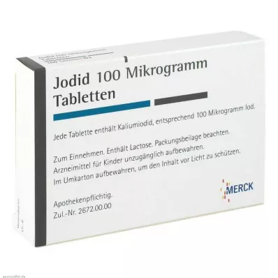 JODID 100 comprimidos, 100 unidades JODID 100 comprimidos, 100 unidades