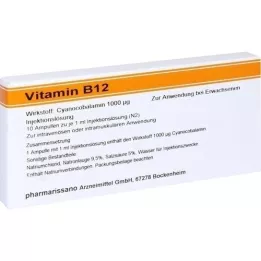 VITAMIN B12 RÖWO Ampolas de 1.000 μg, 10X1 ml