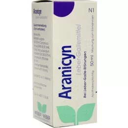 ARANICYN Mistura de remédio para a bílis hepática, 50 ml