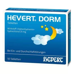 HEVERT DORM Comprimidos, 50 unidades