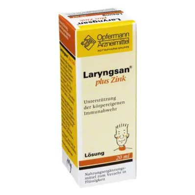 LARYNGSAN Solução Plus Zinc, 20 ml LARYNGSAN Solução Plus Zinc, 20 ml