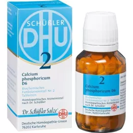 BIOCHEMIE DHU 2 Calcium phosphoricum D 6 comprimidos, 200 unid