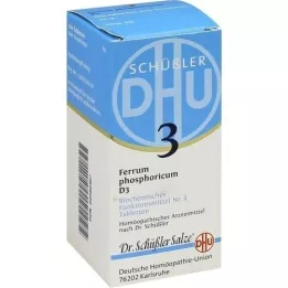 BIOCHEMIE DHU 3 Ferrum phosphoricum D 3 Comprimidos, 200 Cápsulas