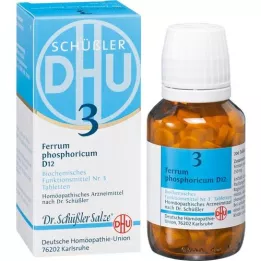 BIOCHEMIE DHU 3 Ferrum phosphoricum D 12 Comprimidos, 200 Cápsulas