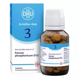 BIOCHEMIE DHU 3 Ferrum phosphoricum D 12 Comprimidos, 200 Cápsulas