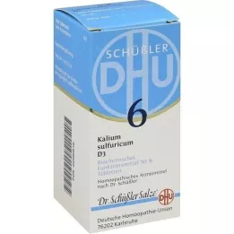 BIOCHEMIE DHU 6 Potassium sulphuricum D 3 Tablets, 200 Capsules